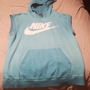 Sleeveless Nike hoodie